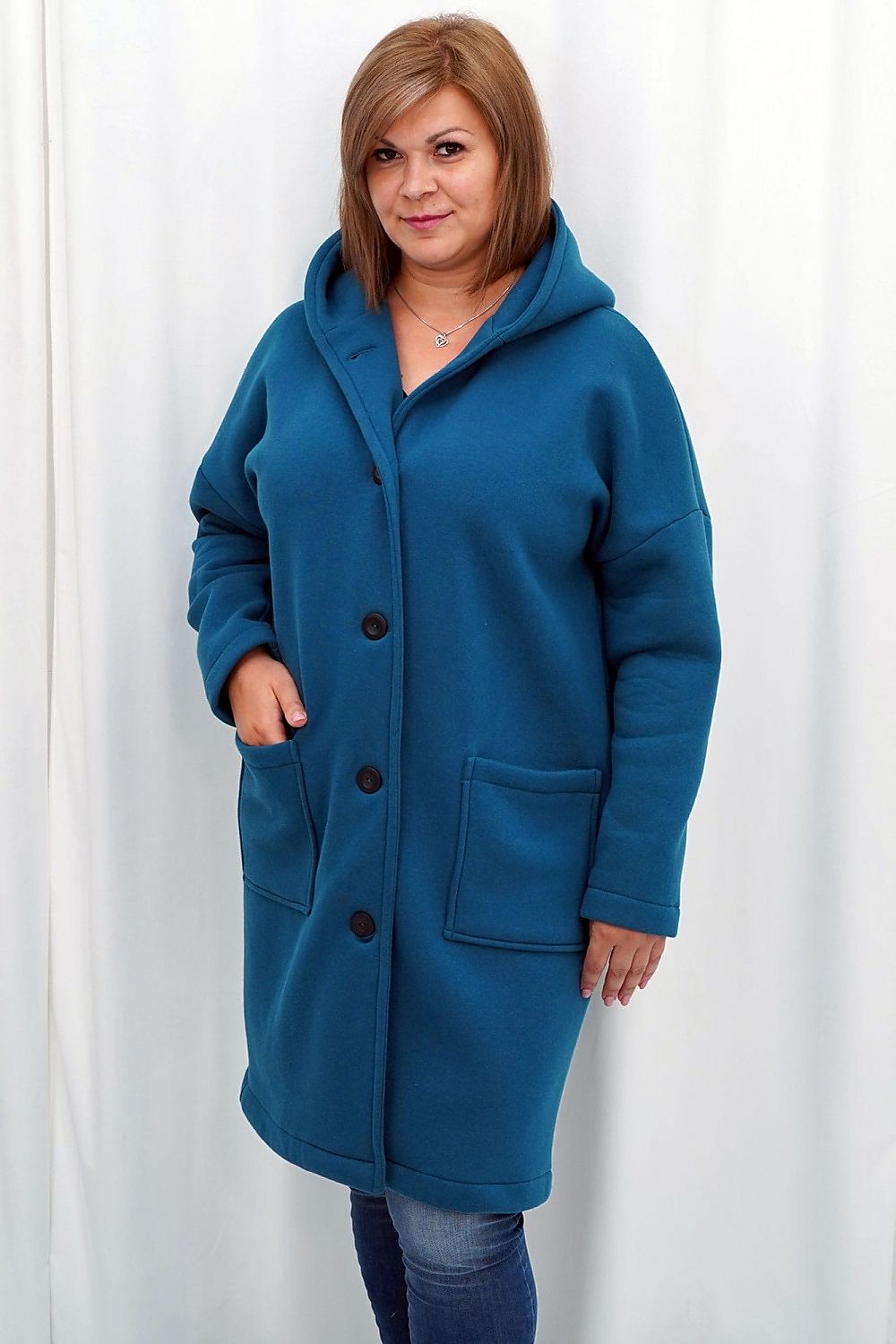 Coat plus size model 184905